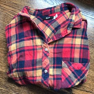 BDG Women’s Flannel Button-Down